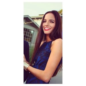 PARKER Printed Bodycon Dress (worn once)